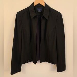 Ann Taylor Black Jacket Size 8 petite